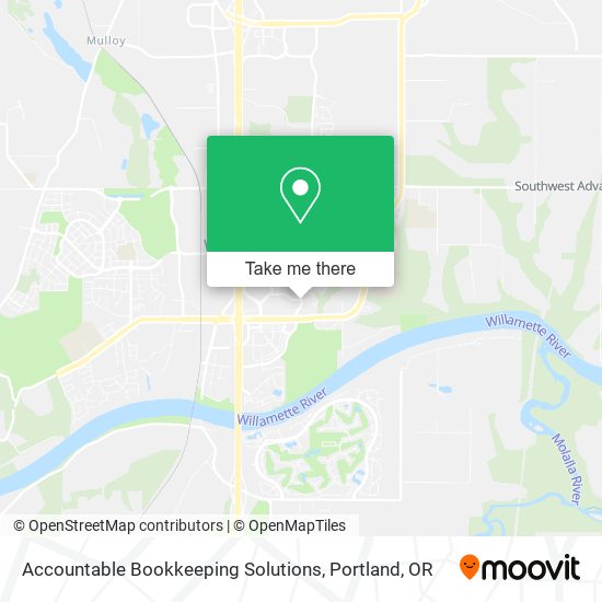 Accountable Bookkeeping Solutions map