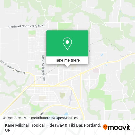 Mapa de Kane Milohai Tropical Hideaway & Tiki Bar