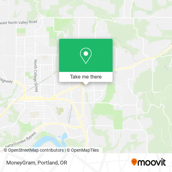 Mapa de MoneyGram