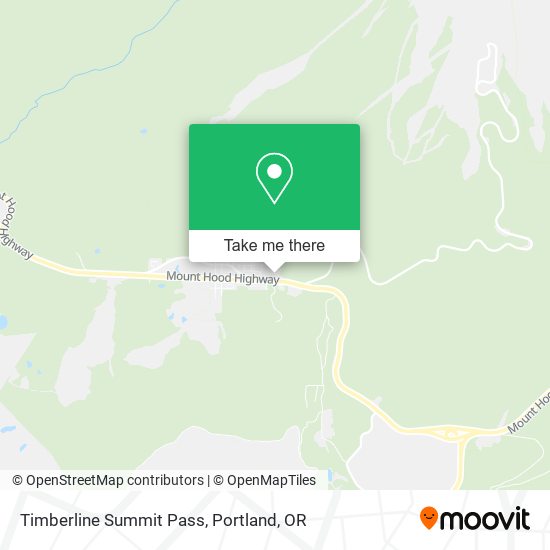 Timberline Summit Pass map