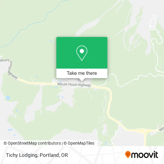 Mapa de Tichy Lodging