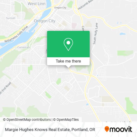 Margie Hughes Knows Real Estate map