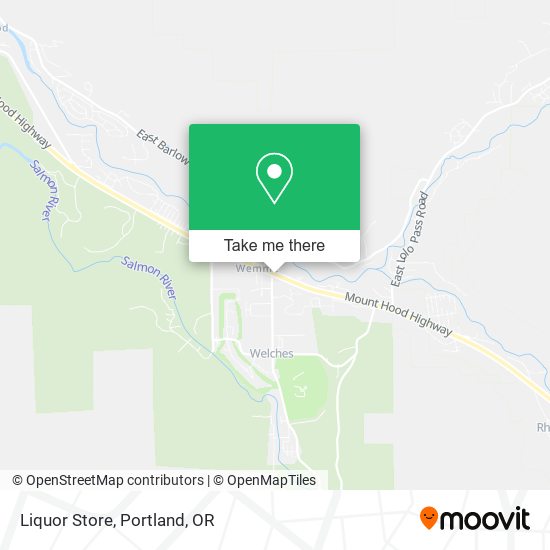 Mapa de Liquor Store