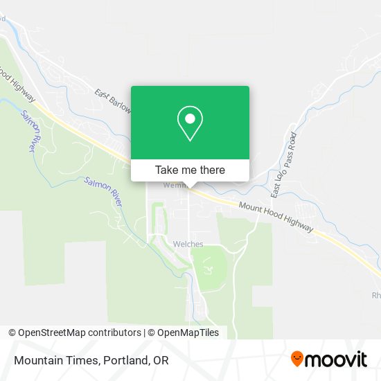 Mapa de Mountain Times