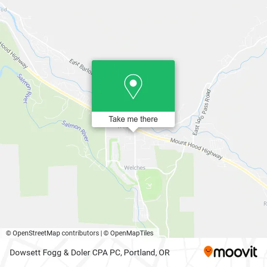 Mapa de Dowsett Fogg & Doler CPA PC