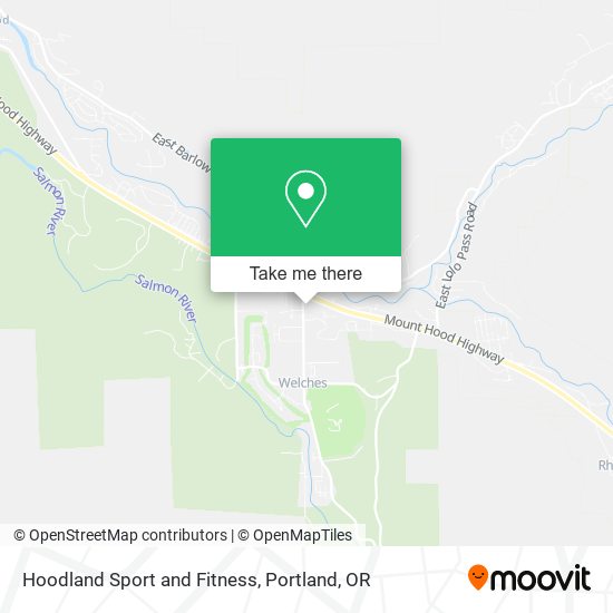 Hoodland Sport and Fitness map