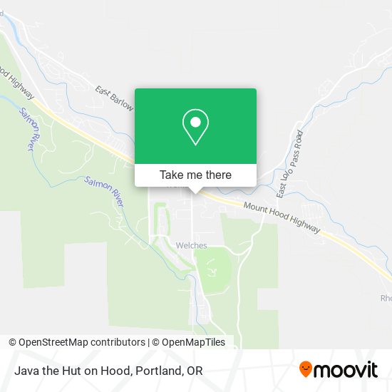 Mapa de Java the Hut on Hood