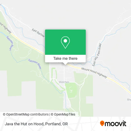 Mapa de Java the Hut on Hood