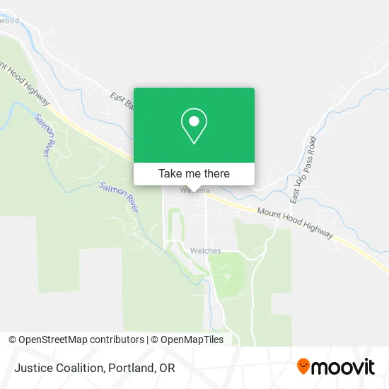 Mapa de Justice Coalition