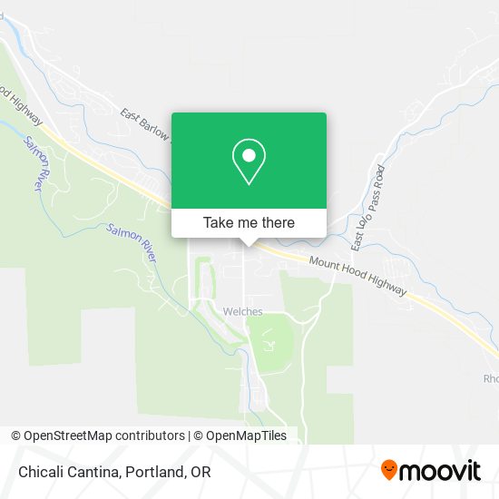 Mapa de Chicali Cantina