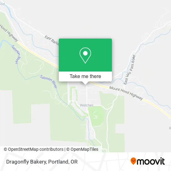 Mapa de Dragonfly Bakery