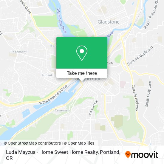 Luda Mayzus - Home Sweet Home Realty map