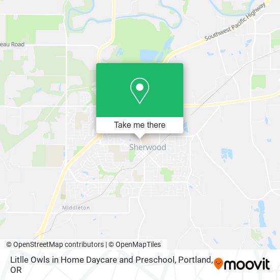 Litlle Owls in Home Daycare and Preschool map