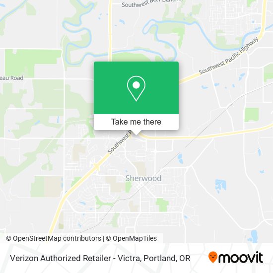 Mapa de Verizon Authorized Retailer - Victra