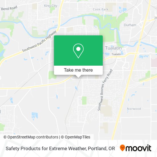 Safety Products for Extreme Weather map