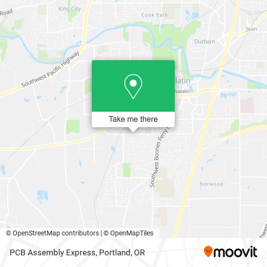 PCB Assembly Express map