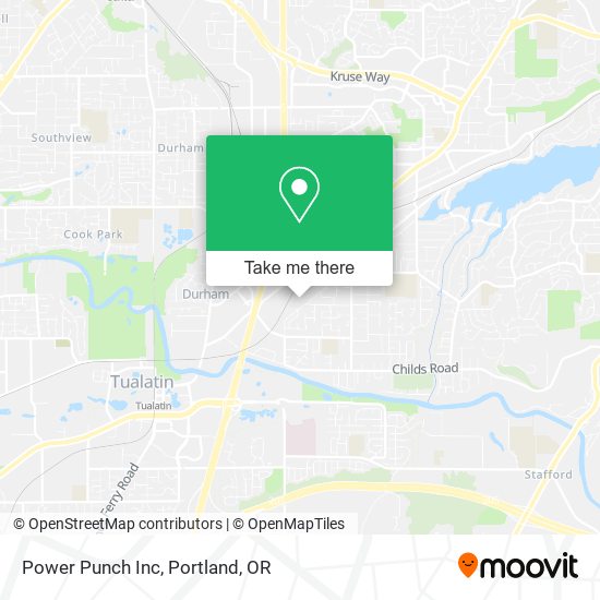 Power Punch Inc map