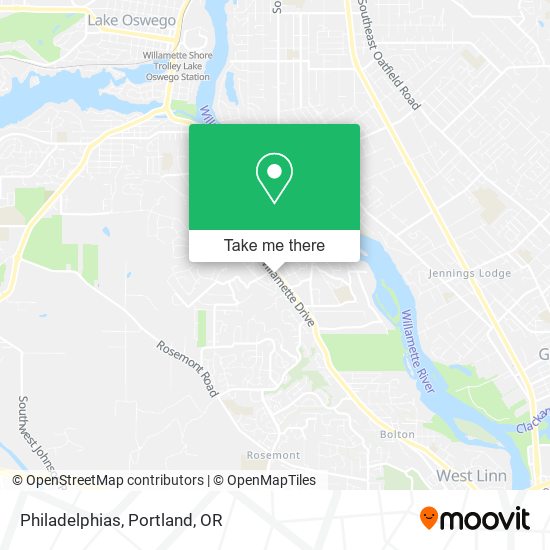 Mapa de Philadelphias