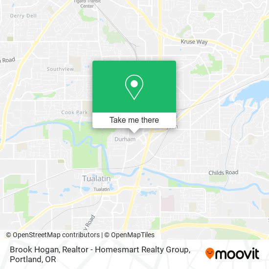 Brook Hogan, Realtor - Homesmart Realty Group map