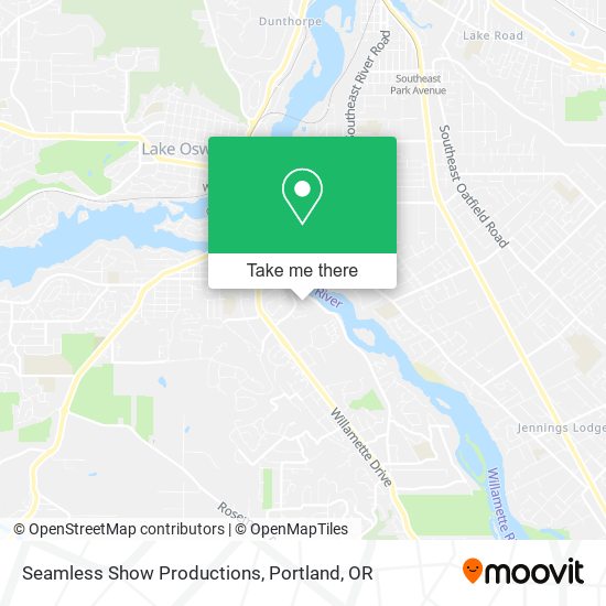 Seamless Show Productions map