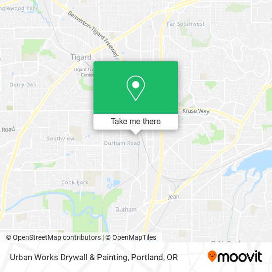 Urban Works Drywall & Painting map