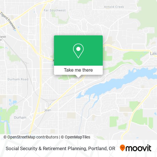 Social Security & Retirement Planning map