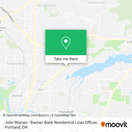 Mapa de Jolin Warren - Banner Bank Residential Loan Officer