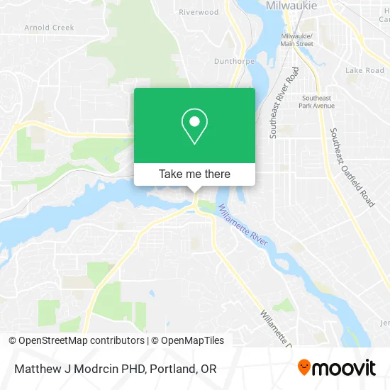 Matthew J Modrcin PHD map