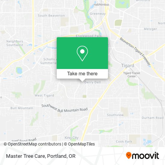 Master Tree Care map