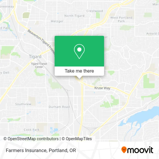 Farmers Insurance map