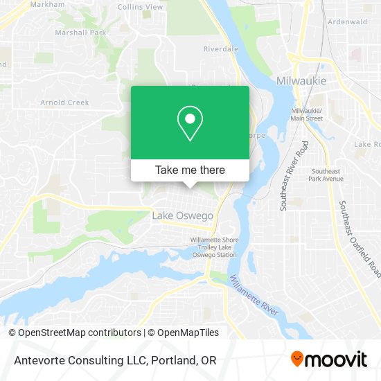 Mapa de Antevorte Consulting LLC