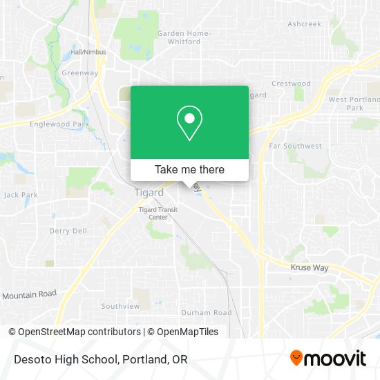 Mapa de Desoto High School