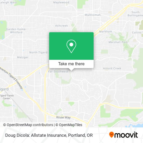 Mapa de Doug Dicola: Allstate Insurance