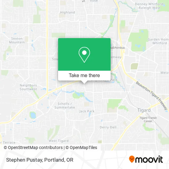 Stephen Pustay map