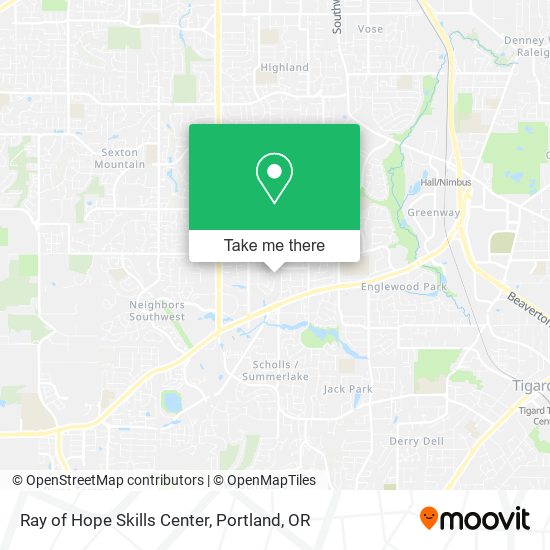 Mapa de Ray of Hope Skills Center