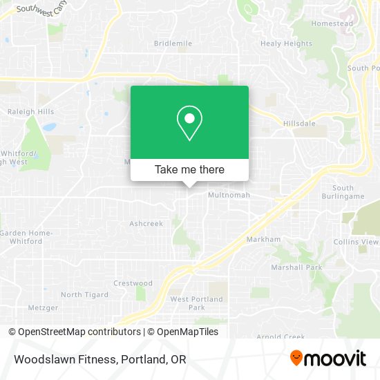 Mapa de Woodslawn Fitness