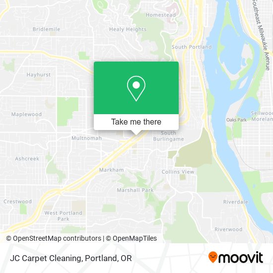 JC Carpet Cleaning map