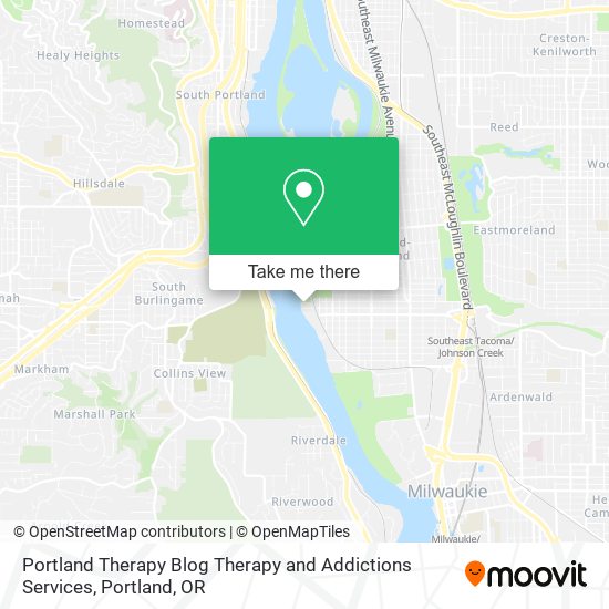 Portland Therapy Blog Therapy and Addictions Services map