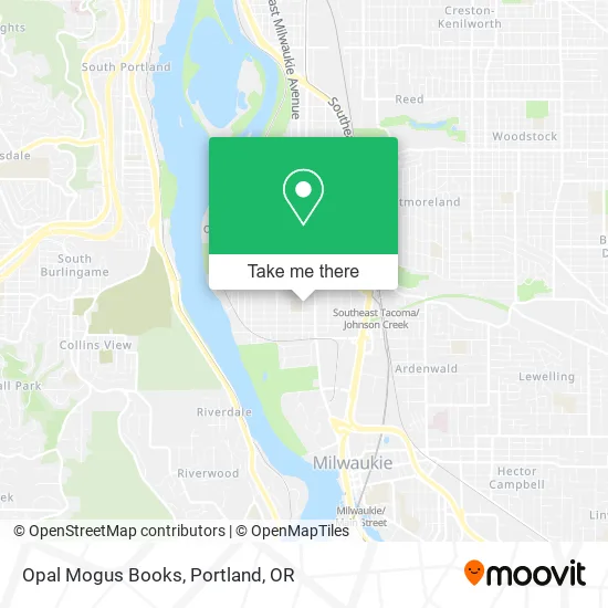 Mapa de Opal Mogus Books