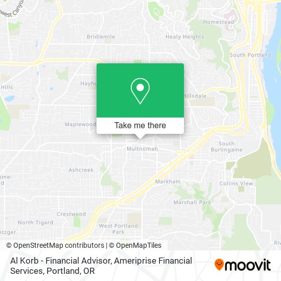 Mapa de Al Korb - Financial Advisor, Ameriprise Financial Services