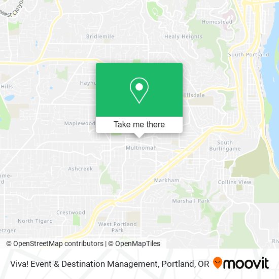 Viva! Event & Destination Management map