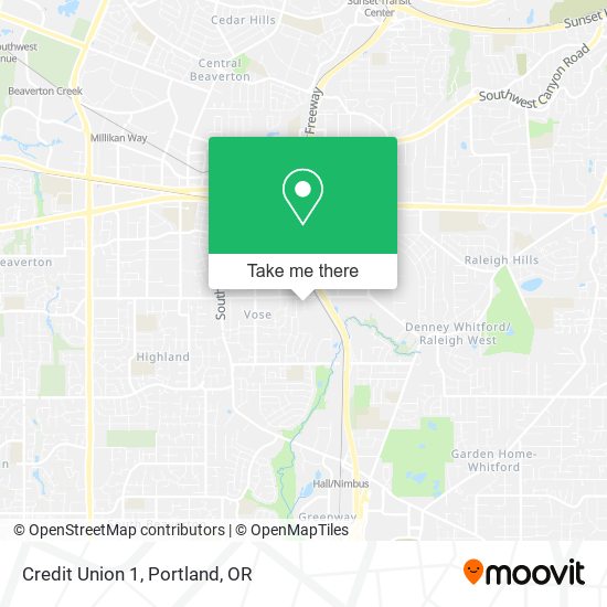 Credit Union 1 map