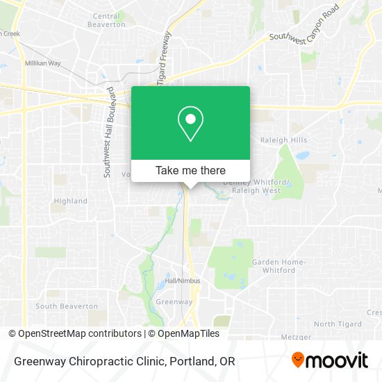 Greenway Chiropractic Clinic map