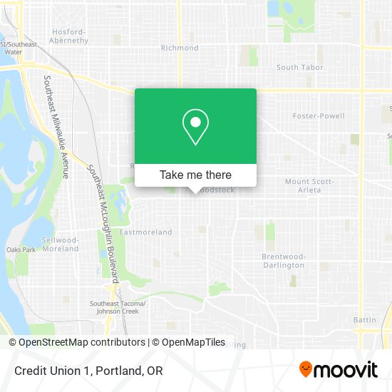 Credit Union 1 map