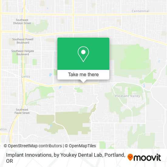 Mapa de Implant Innovations, by Youkey Dental Lab