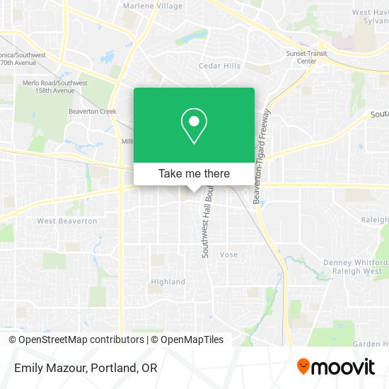 Emily Mazour map