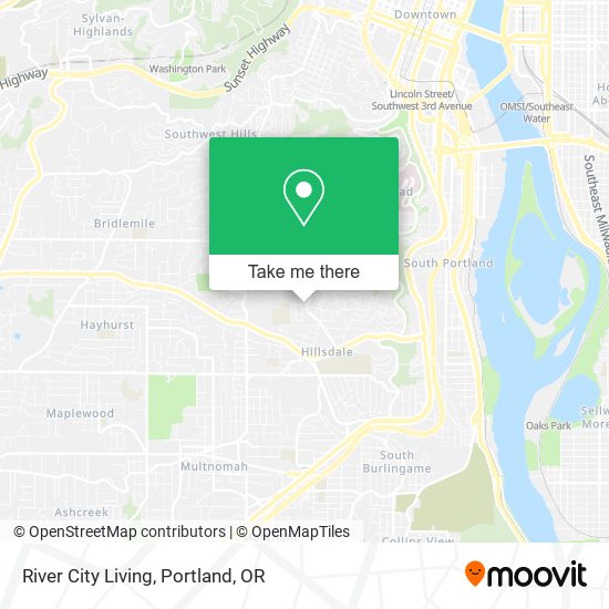 Mapa de River City Living
