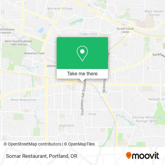 Somar Restaurant map