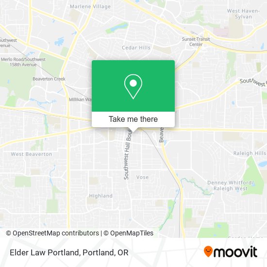 Mapa de Elder Law Portland