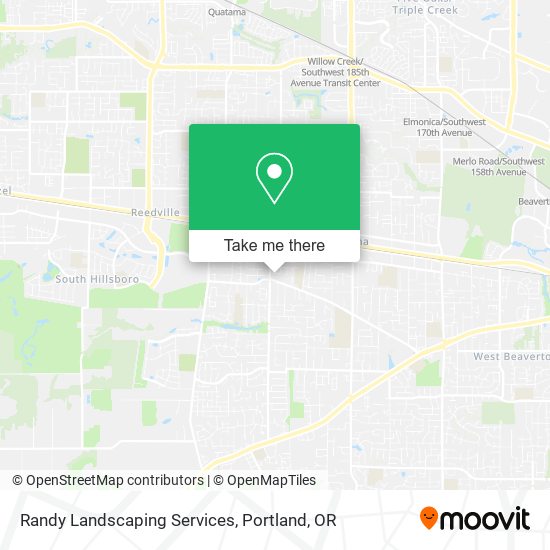 Randy Landscaping Services map